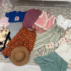 Stylish girls Clothing Bundle with Accessories